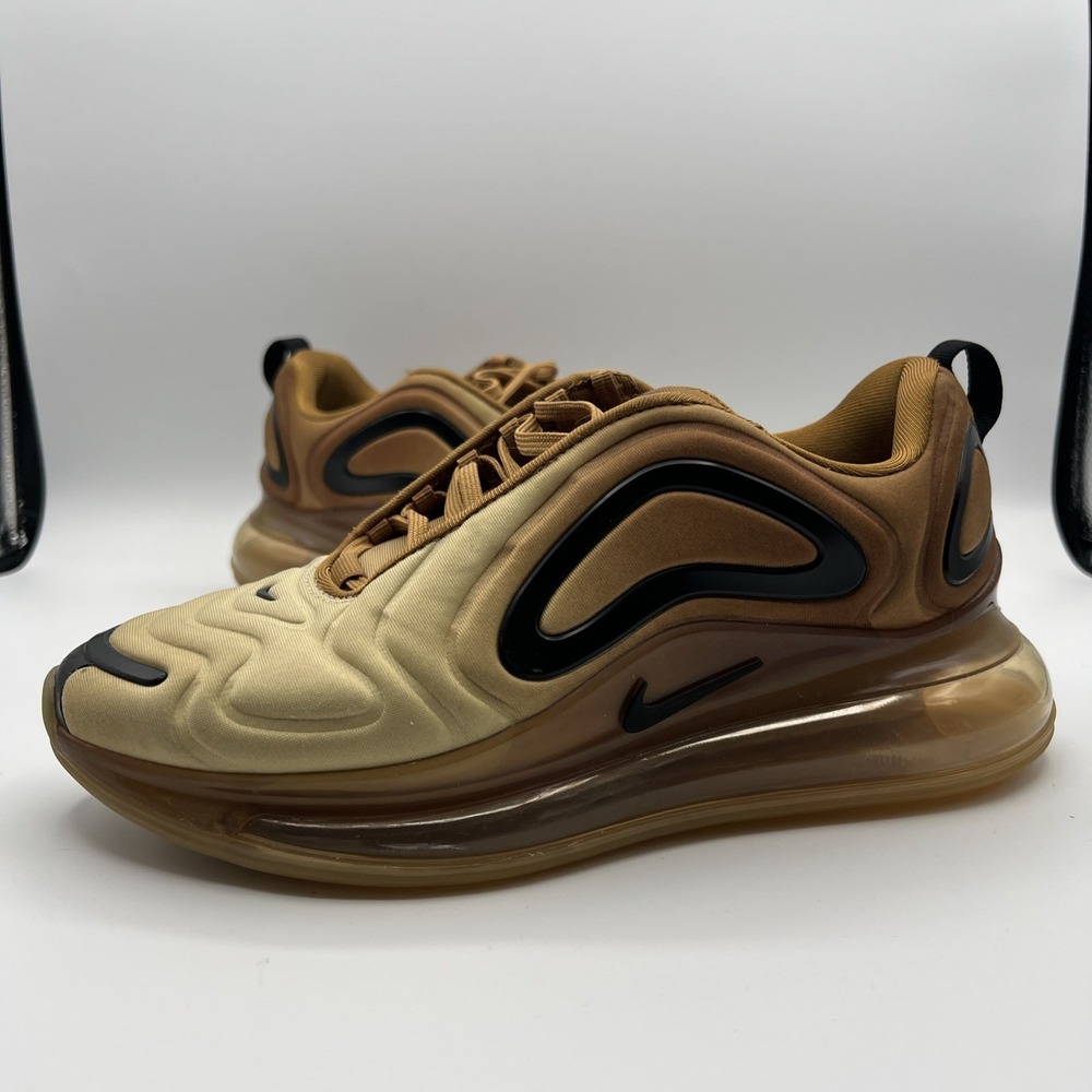 Nike Air Max 720 Desert Gold Wheat Ombré Men's Size 8.5 New Orleans Saints‎